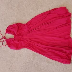 Victoria's Secret Ruched Full Skirt Bra Top Dress, Strawberry Surprise, …